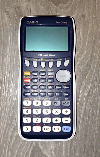 Casio 9750gii graphing - casio,