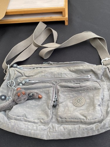 Kipling grey medium sized - kipling,
