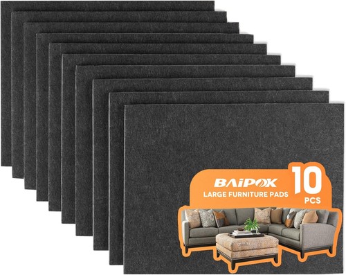 Felt furniture pads 10pcs x - 10pcs,