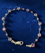 Antique 14k Gold Pink Sapphire