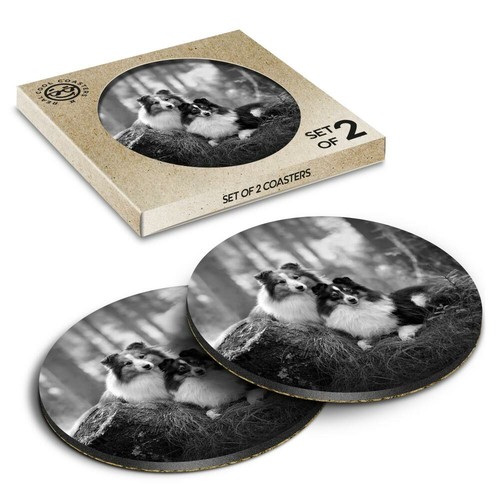 Boxed round coasters bw - 2,