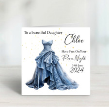 Personalised prom card - personalised,