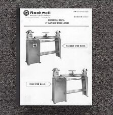 Gap Bed Wood Lathe Instruction