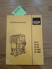 Hatz Diesel E71 E780 E786