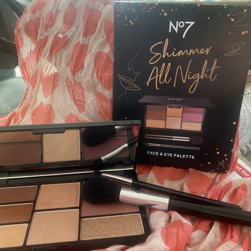 No7 shimmer all night face - shimmer, &