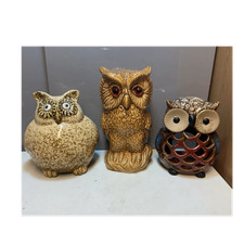 Vintage Job Lot Pottery Owl