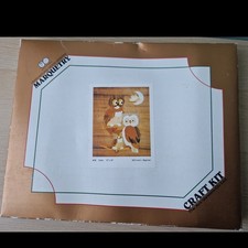 Marquetry World of Wood Venners Craft Kit Cute Owls 