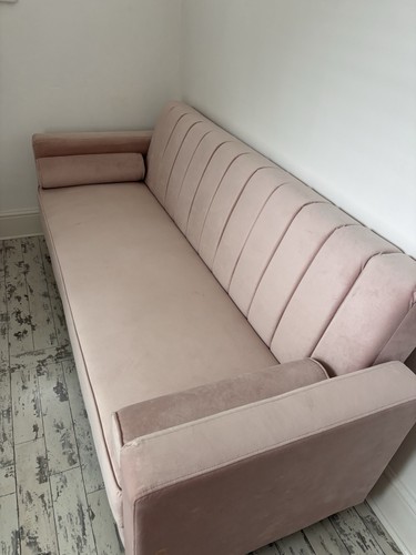 Pastel pink plush - pink,