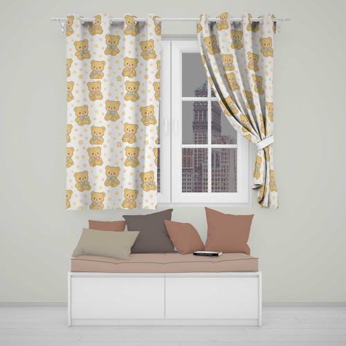 Blackout eyelet curtains - blackout,