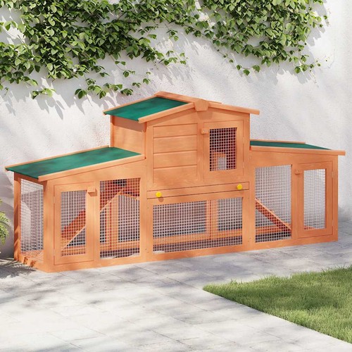 Vidaxl large rabbit hutch - vidaxl,