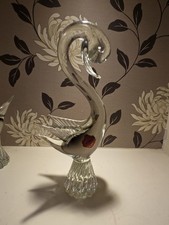 BEAUTIFUL VTG MURANO CLEAR/