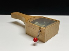 Vintage '70s Creative Playthings Hand Crank Music Box Toy "Swan Lake" - Works!