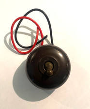 Vintage Tucker Telac Bakelite Round Light Switch