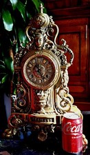 Vintage large brass Clock