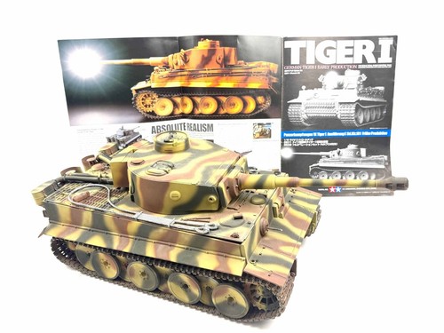 Tamiya tiger rc tank - tamiya, 1/16