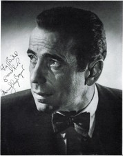HUMPHREY BOGART 'Bogie' Signed