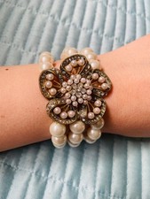 Three strand Pearl Bracelet