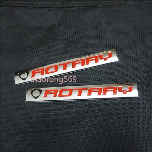 Silver chrome rotary red - silver,