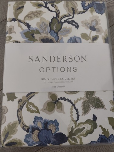 Sanderson king duvet cover set - king,
