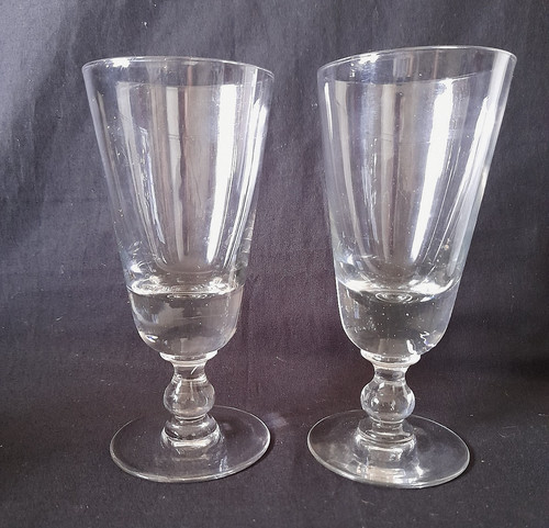 Antique absinthe glasses - 2,