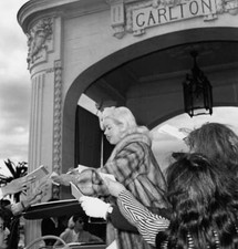 Actress Diana Dors Signing
