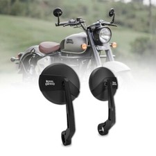 Bar End Mirror & Mount Kit Fits Royal Enfield Classic/Meteor/Bullet/Hunter/ 350