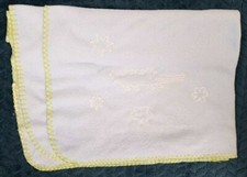 IKEA Fleece Pram Blanket blue crocodile star motif Vitaminer Well Loved