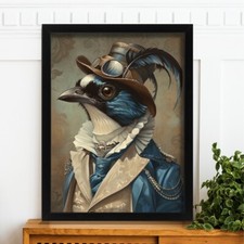 Blue Jay In A Suit Picture