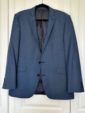Racing Green Wool Blend Suit Jacket / Blazer, Blue Size 42" Chest