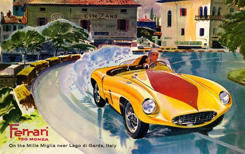 1955 ferrari 750 monza the - ferrari, on