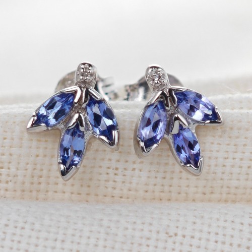 Sterling silver tanzanite - sterling,