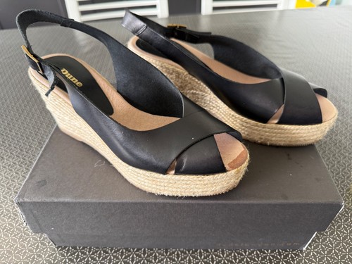 Black dune wedge - dune, size