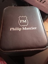 Philip Mercier Working Watch & Bracelet Set In Box. New Battery Fitted