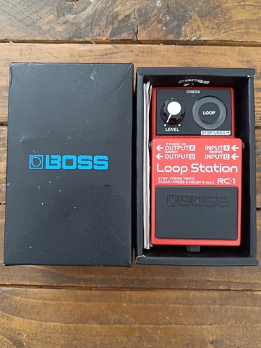 Boss loop station looper - boss, rc-1