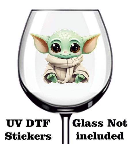 Colourful baby yoda - colourful,