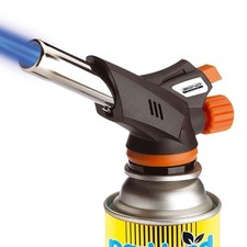 Butane Gas Blow Torch Flamethrower Burner Welding Auto Ignition Camping BBQ Tool