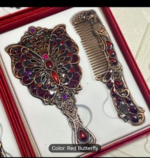 Butterfly Mirrior With Comb