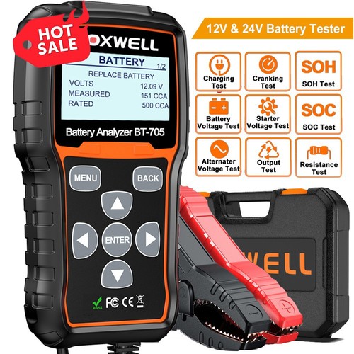 Foxwell bt705 12v 24v - foxwell,