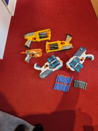 Nerf guns shot blasters - guns,