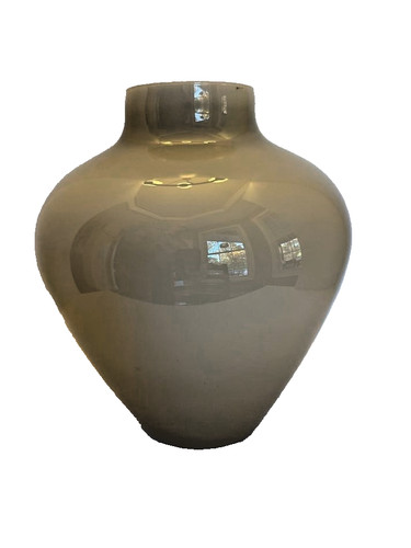 Vintage smoked glass - smoked, 11"