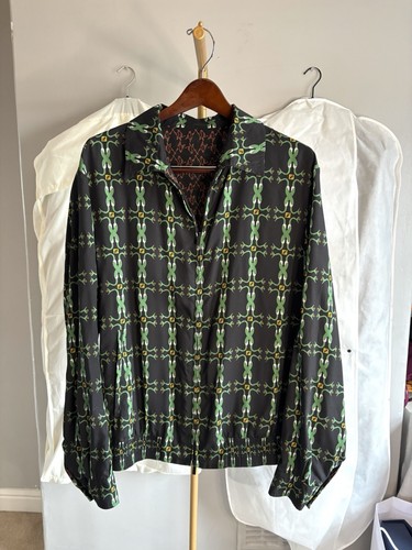 Fendi graphic bomber jacket - graphic,