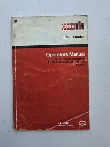 Case l1500 loader - l1500,
