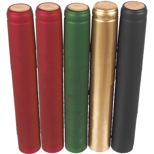 Shrink caps heat perforated - caps,