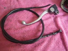 Kawasaki ZR7S 2001 Clutch cable and clutch lever genuine parts