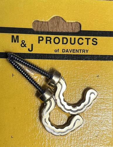 Curtain tie back hooks - 2x, in