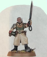 Cadian Commander Astra Militarum Guard Officer Warhammer 40K