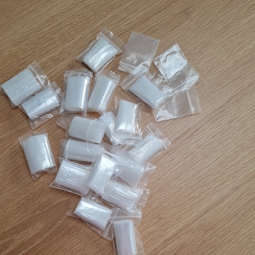 500 resealable small clear - resealable,