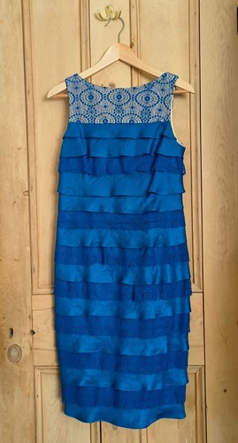 Linea blue sleeveless occasion - linea,