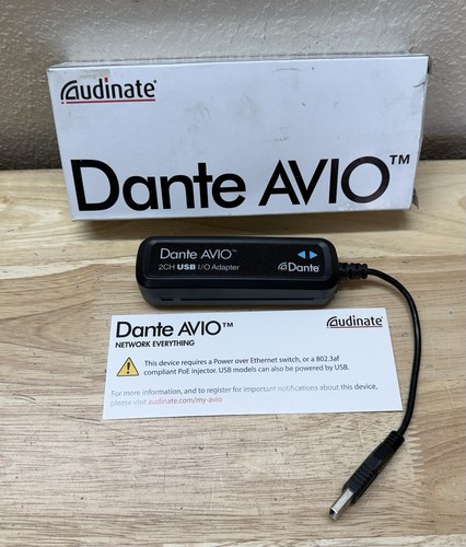 Audinate dante avio 2x2 ch - 2x2, 2