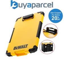 Dewalt DWST82732-1 TSTAK Clipboard Organiser LED Light Internal Pouch Metal Clip